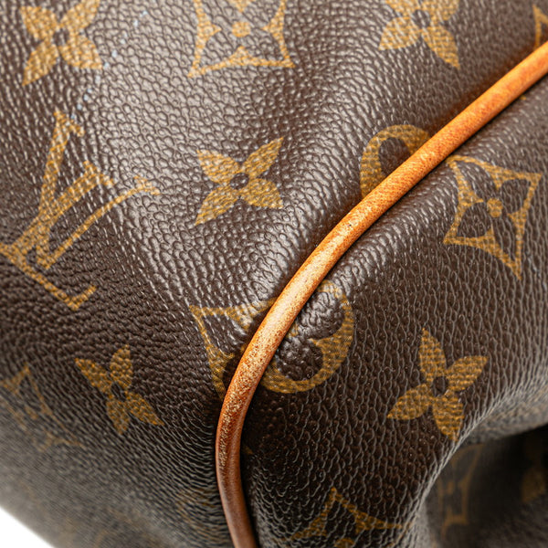 ルイ ヴィトン モノグラム モントルグイユPM ハンドバッグ M95565 ブラウン PVC レザー レディース LOUIS VUITTON 【中古】