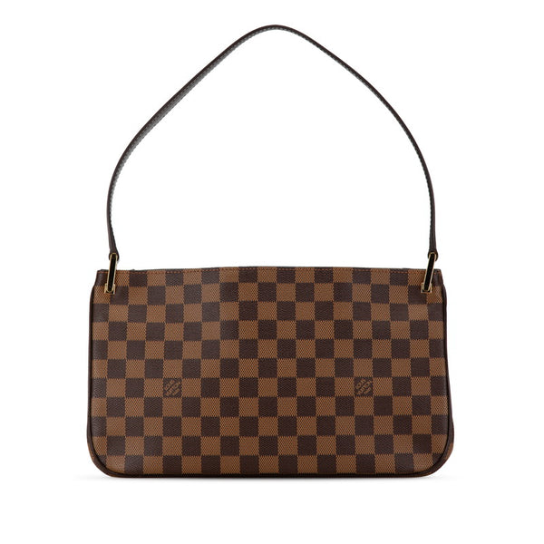 ルイ ヴィトン ダミエ オーバーニュ ショルダーバッグ N51129 ブラウン PVC レザー レディース LOUIS VUITTON 【中古】