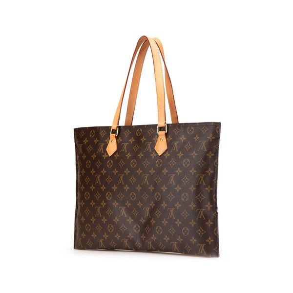 ルイ ヴィトン モノグラム オールインPM トートバッグ ショルダーバッグ M47028 ブラウン PVC レザー レディース LOUIS VUITTON 【中古】