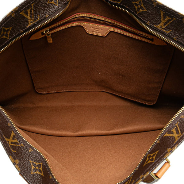 ルイ ヴィトン モノグラム オールインPM トートバッグ ショルダーバッグ M47028 ブラウン PVC レザー レディース LOUIS VUITTON 【中古】