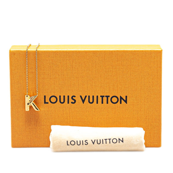 ルイ ヴィトン LV＆ME K コリエ ネックレス M61066 ゴールド メッキ レディース LOUIS VUITTON 【中古】