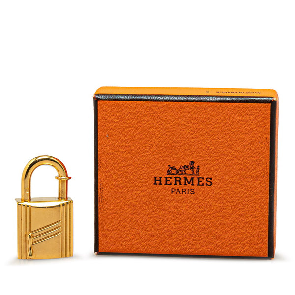 エルメス カデナ チャーム ゴールド メッキ レディース HERMES 【中古】