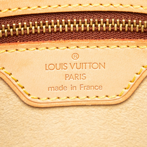 ルイ ヴィトン モノグラム ルーピングMM ショルダーバッグ ハンドバッグ M51146 ブラウン PVC レザー レディース LOUIS VUITTON 【中古】