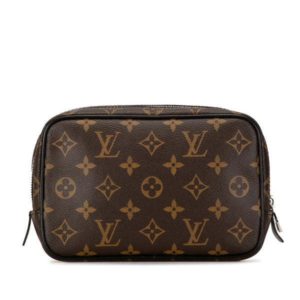 ルイ ヴィトン モノグラム マカサー クラッチバッグ セカンドバッグ M47507 ブラウン PVC レザー レディース LOUIS VUITTON 【中古】