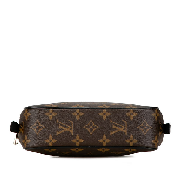 ルイ ヴィトン モノグラム マカサー クラッチバッグ セカンドバッグ M47507 ブラウン PVC レザー レディース LOUIS VUITTON 【中古】