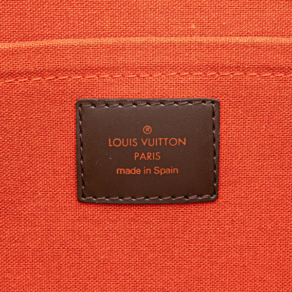 ルイ ヴィトン ダミエ リベラMM ハンドバッグ N41434 ブラウン PVC レザー レディース LOUIS VUITTON 【中古】