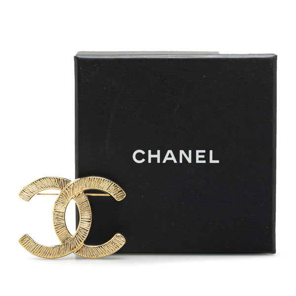 シャネル ココマーク ブローチ ゴールド メッキ レディース CHANEL 【中古】