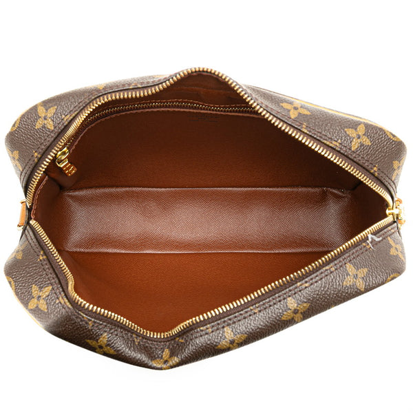 ルイ ヴィトン モノグラム トロカデロ27 斜め掛け ショルダーバッグ M51274 ブラウン PVC レザー レディース LOUIS VUITTON 【中古】