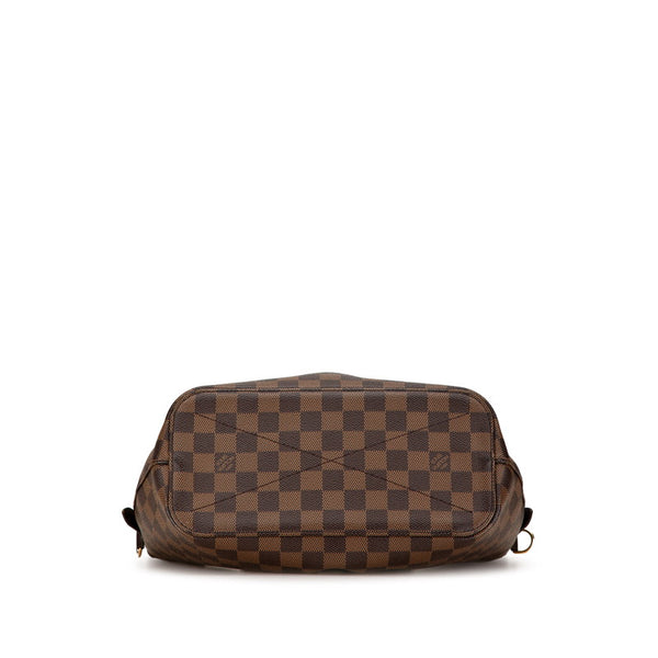 ルイ ヴィトン ダミエ シエナ PM ハンドバッグ ショルダーバッグ 2WAY N41545 ブラウン PVC レザー レディース LOUIS VUITTON 【中古】