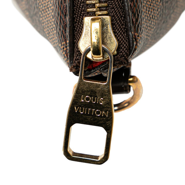 ルイ ヴィトン ダミエ シエナ PM ハンドバッグ ショルダーバッグ 2WAY N41545 ブラウン PVC レザー レディース LOUIS VUITTON 【中古】