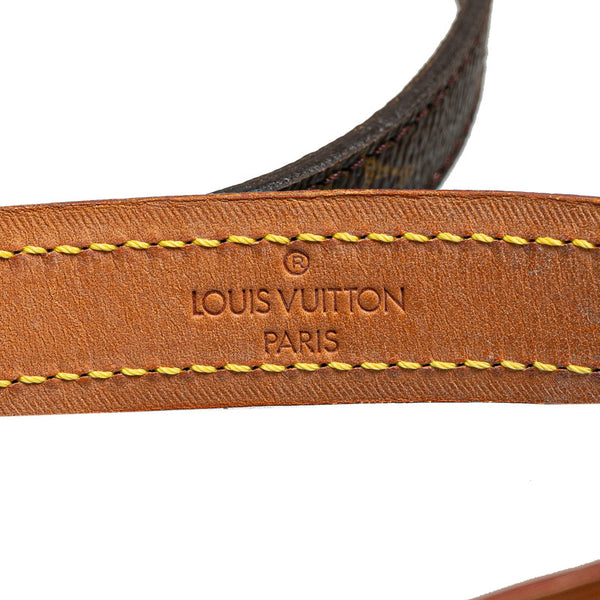 ルイ ヴィトン モノグラム レッス バクスターMM ドッグリード M58056 ブラウン PVC レザー レディース LOUIS VUITTON 【中古】