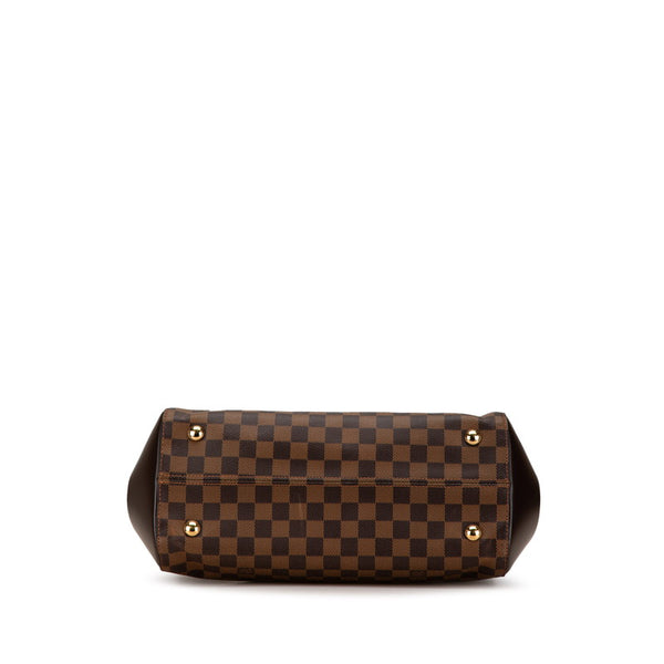 ルイ ヴィトン ダミエ リヴォリMM ハンドバッグ ショルダーバッグ 2WAY N41150 ブラウン PVC レザー レディース LOUIS VUITTON 【中古】