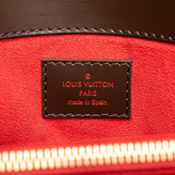 ルイ ヴィトン ダミエ リヴォリMM ハンドバッグ ショルダーバッグ 2WAY N41150 ブラウン PVC レザー レディース LOUIS VUITTON 【中古】