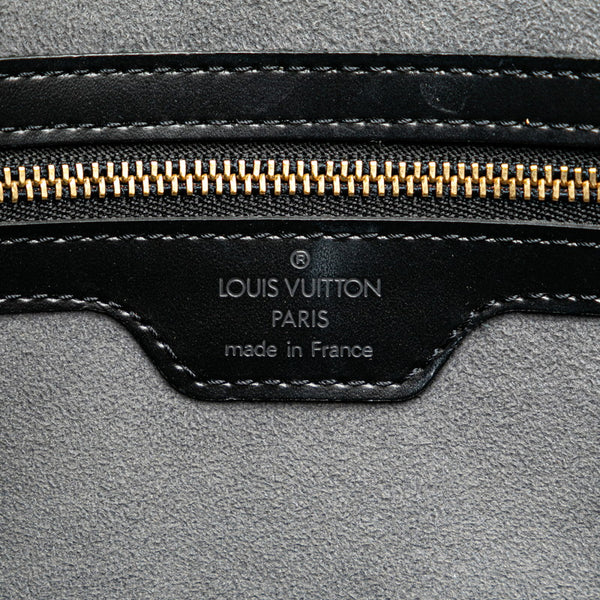 ルイ ヴィトン エピ リュサック トートバッグ ショルダーバッグ M52282 ノワール ブラック レザー レディース LOUIS VUITTON 【中古】