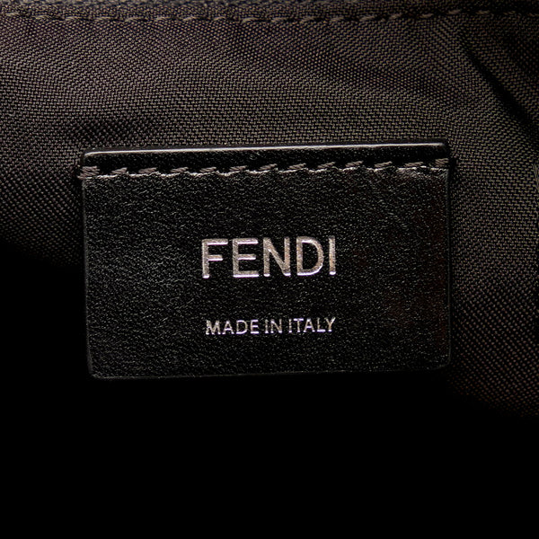 フェンディ バッグバグズ モンスター トートバッグ 7VA367 ネイビー ナイロン レザー レディース FENDI 【中古】