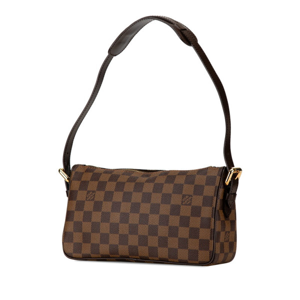 ルイ ヴィトン ダミエ ラヴェッロGM ショルダーバッグ N60006 ブラウン PVC レザー レディース LOUIS VUITTON 【中古】