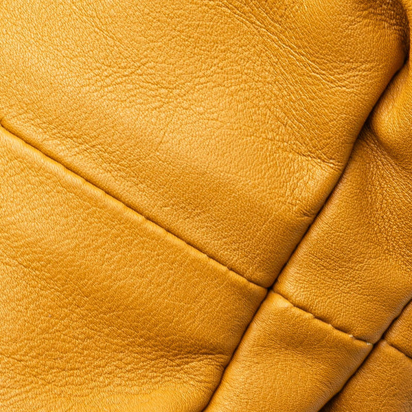 ボッテガヴェネタ ザ ポーチ チェーン ショルダーバッグ  キャメル ブラウン レザー レディース BOTTEGAVENETA 【中古】