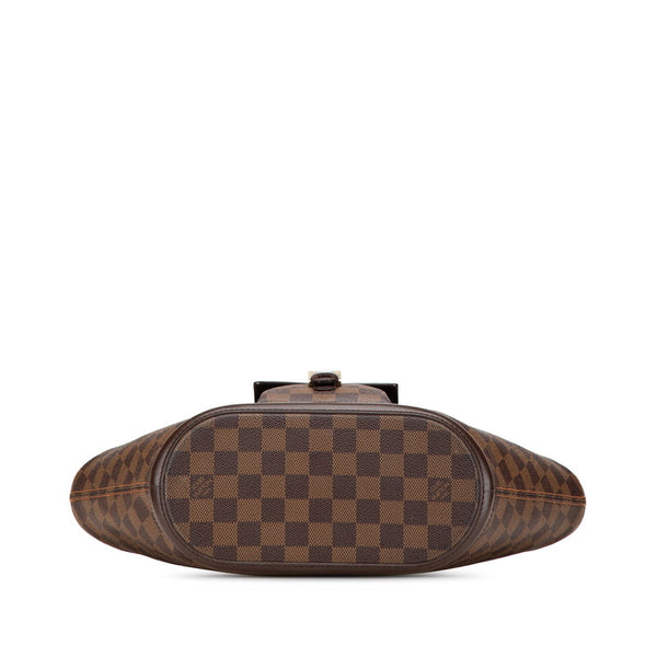 ルイ ヴィトン ダミエ マノスクPM トートバッグ ショルダーバッグ N51121 ブラウン PVC レザー レディース LOUIS VUITTON 【中古】