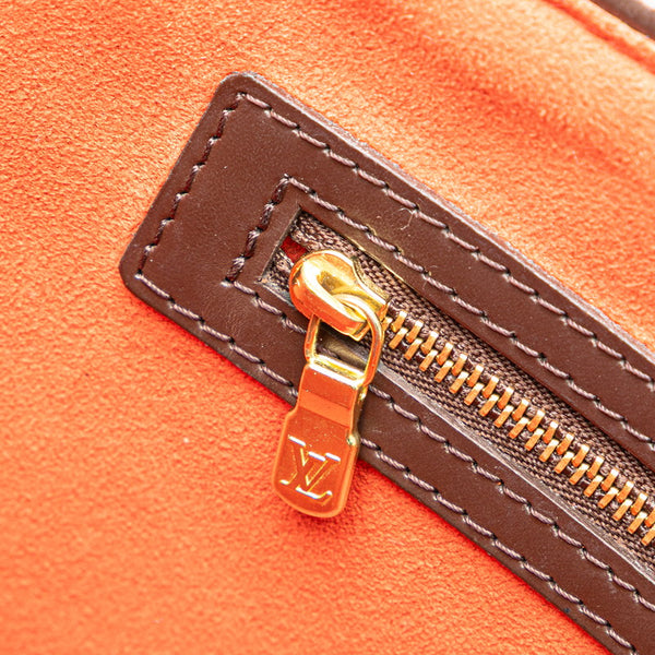 ルイ ヴィトン ダミエ マノスクPM トートバッグ ショルダーバッグ N51121 ブラウン PVC レザー レディース LOUIS VUITTON 【中古】