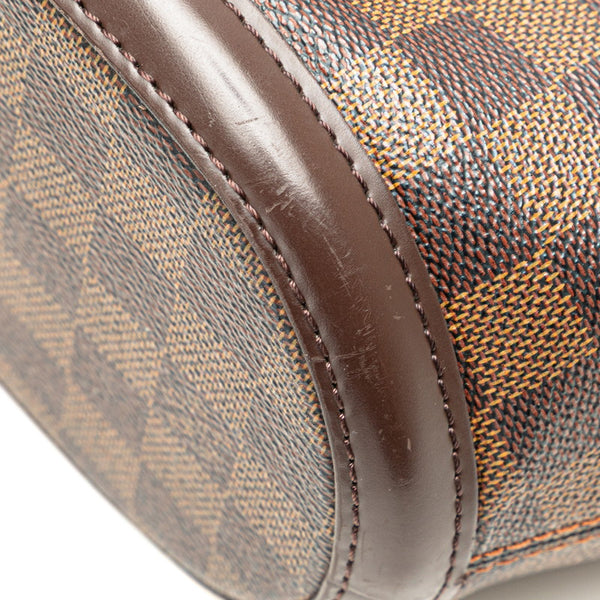 ルイ ヴィトン ダミエ マノスクPM トートバッグ ショルダーバッグ N51121 ブラウン PVC レザー レディース LOUIS VUITTON 【中古】