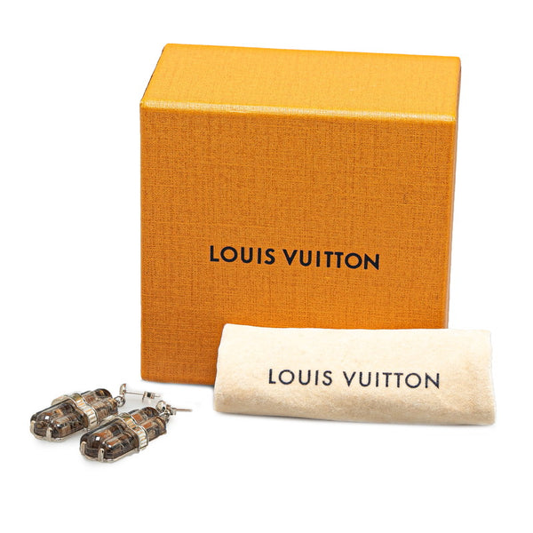 ルイ ヴィトン ブックルドレイユ ロックマイワールド ピアス A2498 シルバー メタル レディース LOUIS VUITTON 【中古】