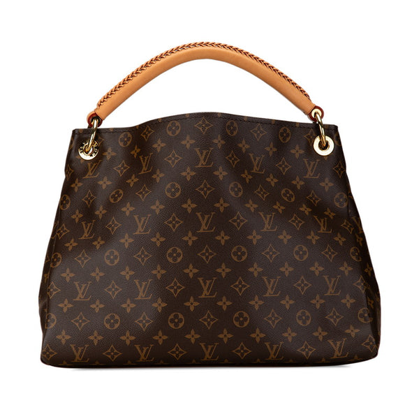 ルイ ヴィトン モノグラム アーツィーMM トートバッグ ショルダーバッグ M40249 ブラウン PVC レザー レディース LOUIS VUITTON 【中古】