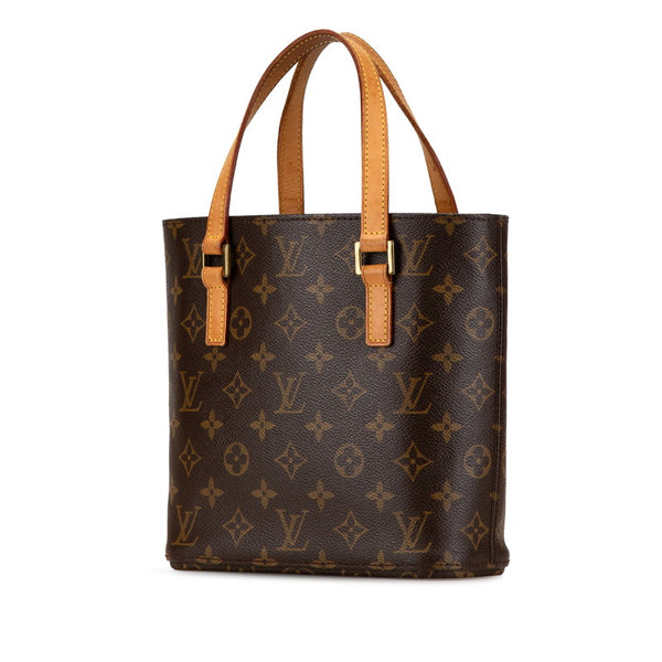 ルイ ヴィトン モノグラム ヴァヴァンPM ハンドバッグ M51172 ブラウン PVC レザー レディース LOUIS VUITTON 【中古】