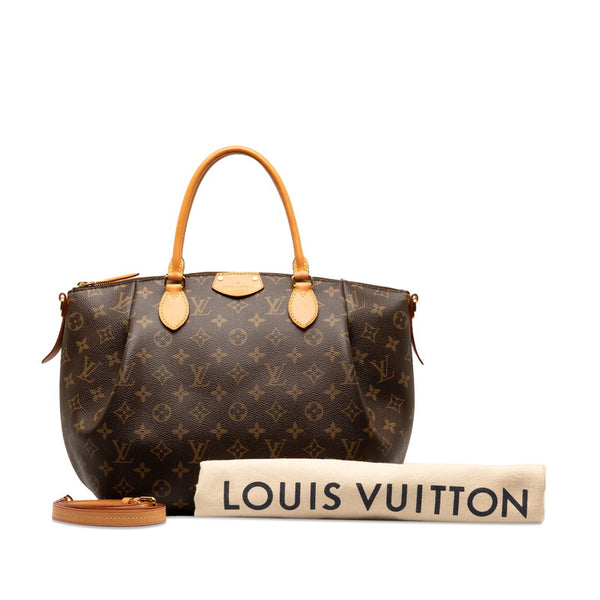 ルイ ヴィトン モノグラム テュレンMM ハンドバッグ ショルダーバッグ 2WAY M48814 ブラウン PVC レザー レディース LOUIS VUITTON 【中古】