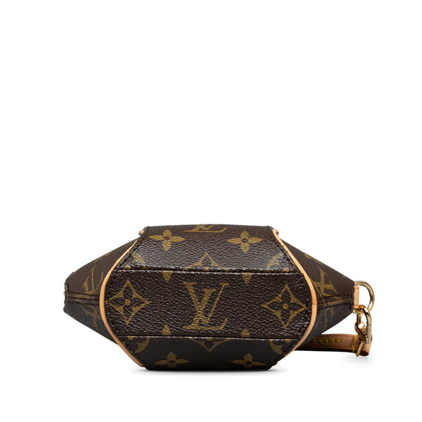 ルイ ヴィトン モノグラム ミニエリプス ハンドバッグ M51129 ブラウン PVC レザー レディース LOUIS VUITTON 【中古】