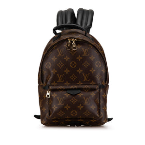 ルイ ヴィトン モノグラム パームスプリングスPM リュック バックパック M41560 ブラウン PVC レザー レディース LOUIS VUITTON 【中古】