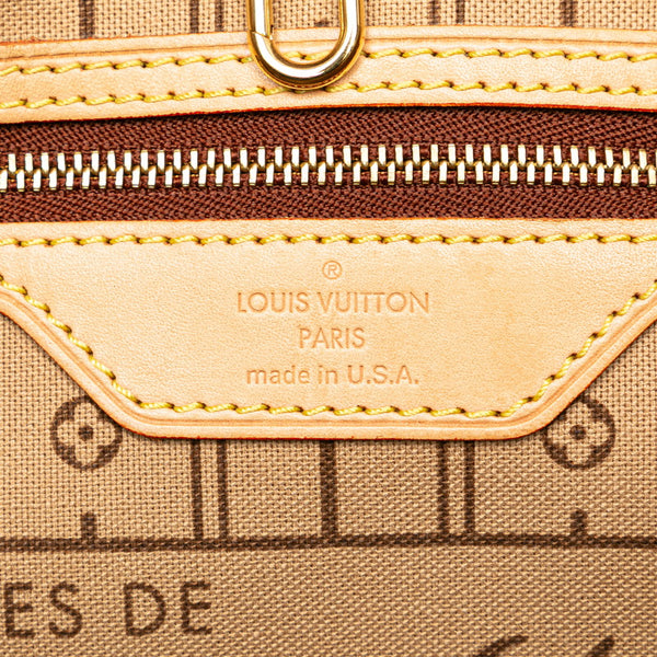 ルイ ヴィトン モノグラム ネヴァーフルPM ハンドバッグ トートバッグ M40155 ブラウン PVC レザー レディース LOUIS VUITTON 【中古】