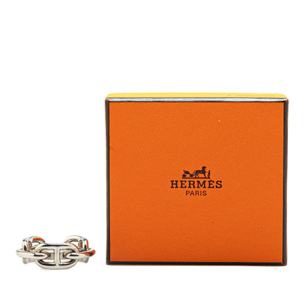 エルメス シェーヌダンクル スカーフリング シルバー メタル レディース HERMES 【中古】