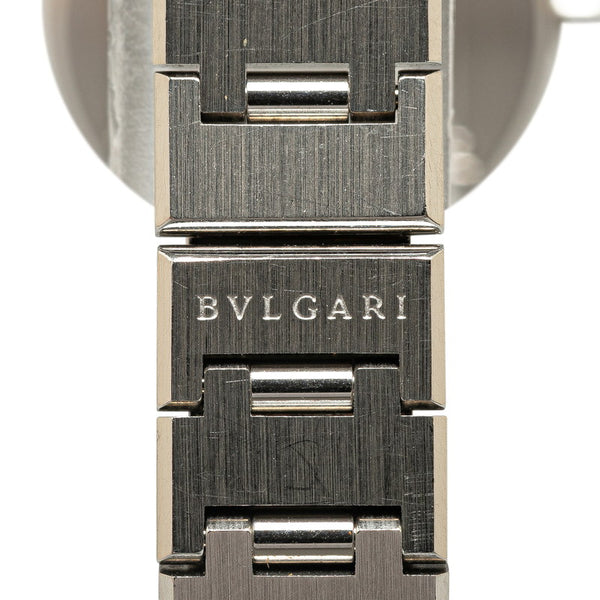 ブルガリ ブルガリブルガリ 腕時計 BB23SS クオーツ ブラック文字盤 ステンレススチール レディース BVLGARI 【中古】