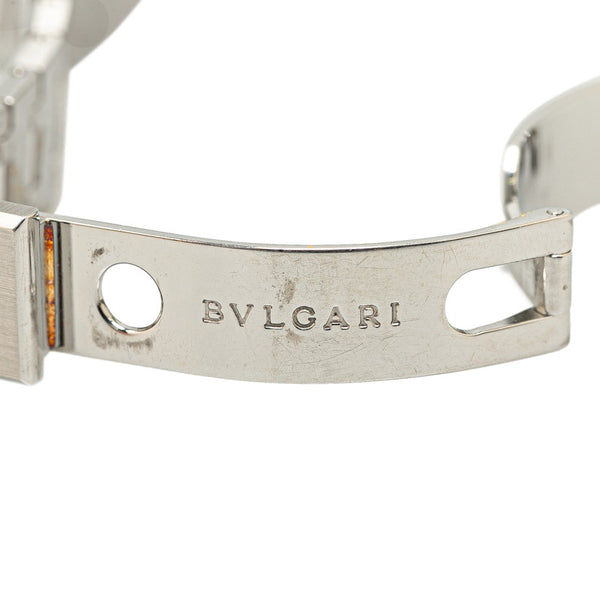 ブルガリ ブルガリブルガリ 腕時計 BB23SS クオーツ ブラック文字盤 ステンレススチール レディース BVLGARI 【中古】