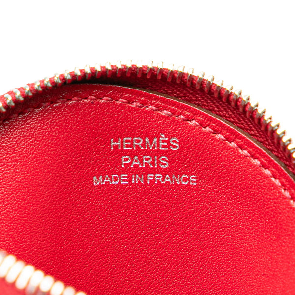 エルメス トゥッティ フルッテイ アップル コインケース レッド タデラクト レディース HERMES 【中古】