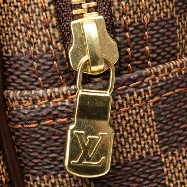 ルイ ヴィトン ダミエ リポーターPM スペシャルオーダー ショルダーバッグ N45253 ブラウン PVC レザー レディース LOUIS VUITTON 【中古】