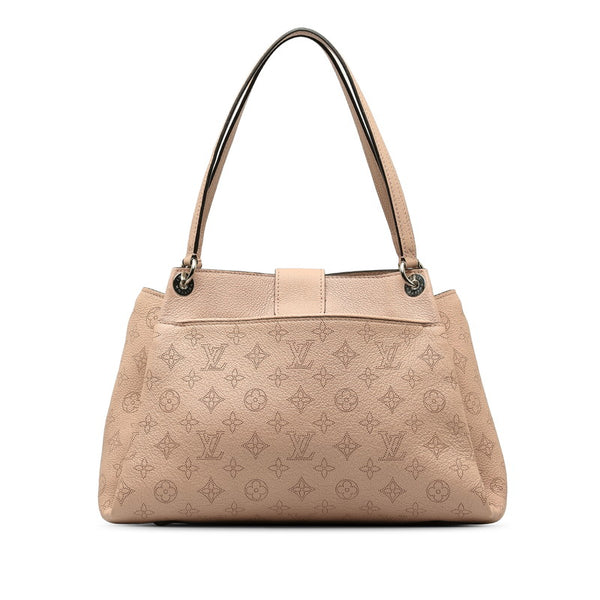 ルイ ヴィトン モノグラム マヒナ セーヴル トートバッグ M41789 マグノリア レザー レディース LOUIS VUITTON 【中古】