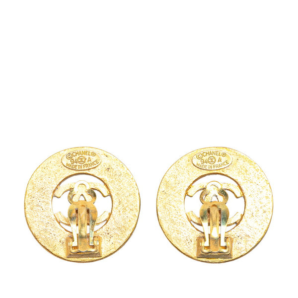 シャネル ヴィンテージ ココマーク イヤリング ゴールド メッキ レディース CHANEL 【中古】