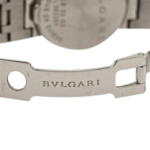 ブルガリ ブルガリブルガリ 腕時計 BB23SS クオーツ ブラック文字盤 ステンレススチール レディース BVLGARI 【中古】