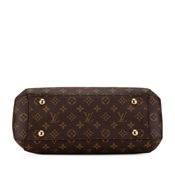 ルイ ヴィトン モノグラム モンテーニュMM ハンドバッグ ショルダーバッグ 2WAY M41056 ブラウン PVC レザー レディース LOUIS VUITTON 【中古】