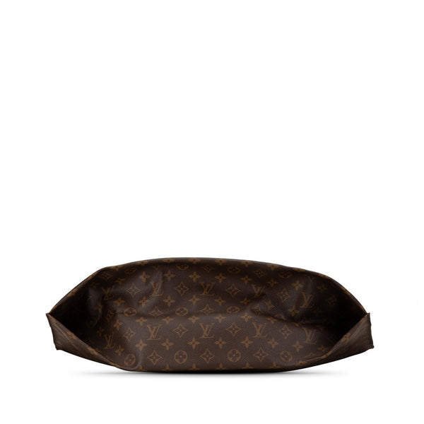 ルイ ヴィトン モノグラム オール インMM ハンドバッグ トートバッグ M55174 ブラウン レッド PVC レザー レディース LOUIS VUITTON 【中古】