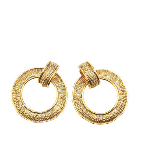 シャネル ヴィンテージ イヤリング ゴールド メッキ レディース CHANEL 【中古】