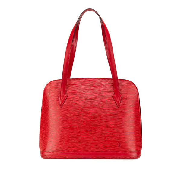 ルイ ヴィトン エピ リュサック トートバッグ ショルダーバッグ M52287 カスティリアンレッド レザー レディース LOUIS VUITTON 【中古】