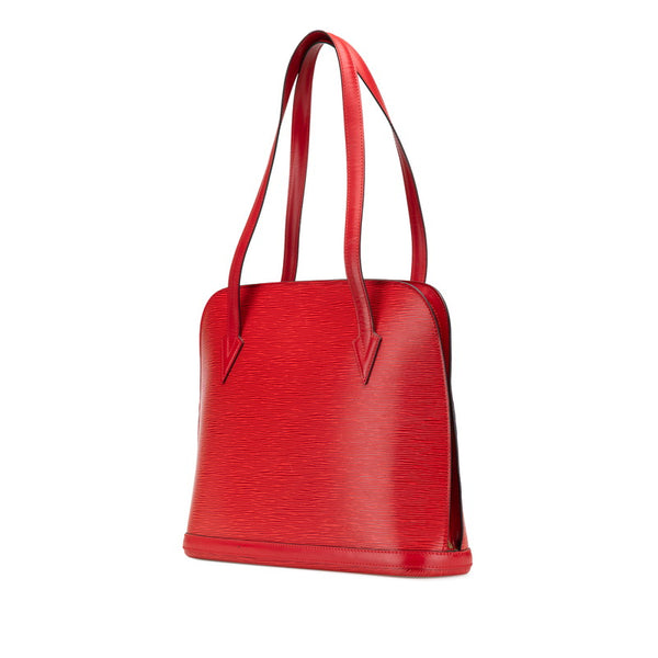 ルイ ヴィトン エピ リュサック トートバッグ ショルダーバッグ M52287 カスティリアンレッド レザー レディース LOUIS VUITTON 【中古】