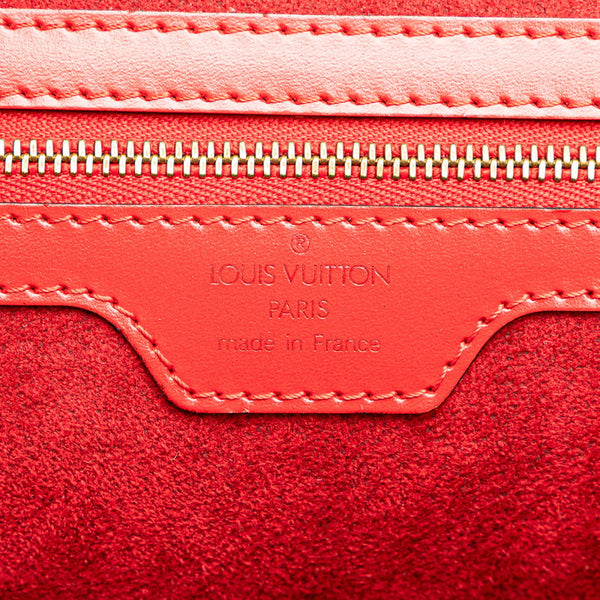 ルイ ヴィトン エピ リュサック トートバッグ ショルダーバッグ M52287 カスティリアンレッド レザー レディース LOUIS VUITTON 【中古】