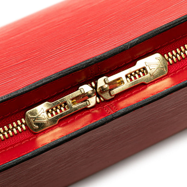 ルイ ヴィトン エピ リュサック トートバッグ ショルダーバッグ M52287 カスティリアンレッド レザー レディース LOUIS VUITTON 【中古】