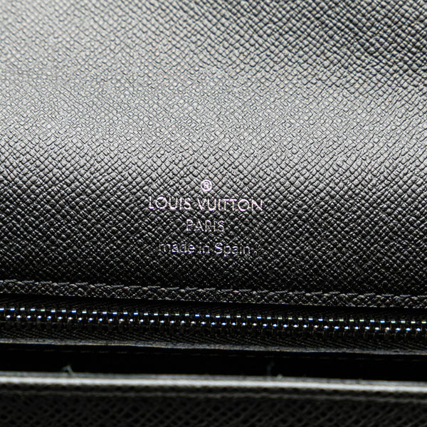 ルイ ヴィトン タイガ セレンガ クラッチバッグ セカンドバック M30782 アルドワーズ ブラック レザー メンズ LOUIS VUITTON 【中古】