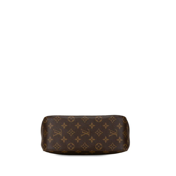 ルイ ヴィトン モノグラム ルーピングMM ショルダーバッグ ハンドバッグ M51146 ブラウン PVC レザー レディース LOUIS VUITTON 【中古】