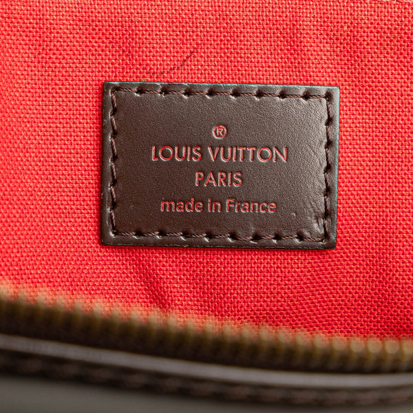 ルイ ヴィトン ダミエ ウェストミンスターGM トートバッグ ショルダーバッグ N41103 ブラウン PVC レザー レディース LOUIS VUITTON 【中古】