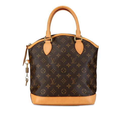 ルイ ヴィトン モノグラム ロックイット ハンドバッグ トートバッグ M40102 ブラウン PVC レザー レディース LOUIS VUITTON 【中古】